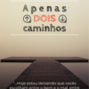 Livro Apenas dois caminhos